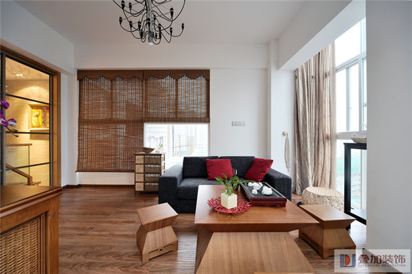 綠地晶萃新中式風格裝修